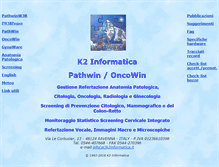Tablet Screenshot of k2informatica.it